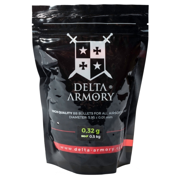 Delta Armory BIO BBs 0,32g 0,5kg White